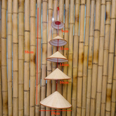 Mini Bamboo Conical Hat String For Decoration